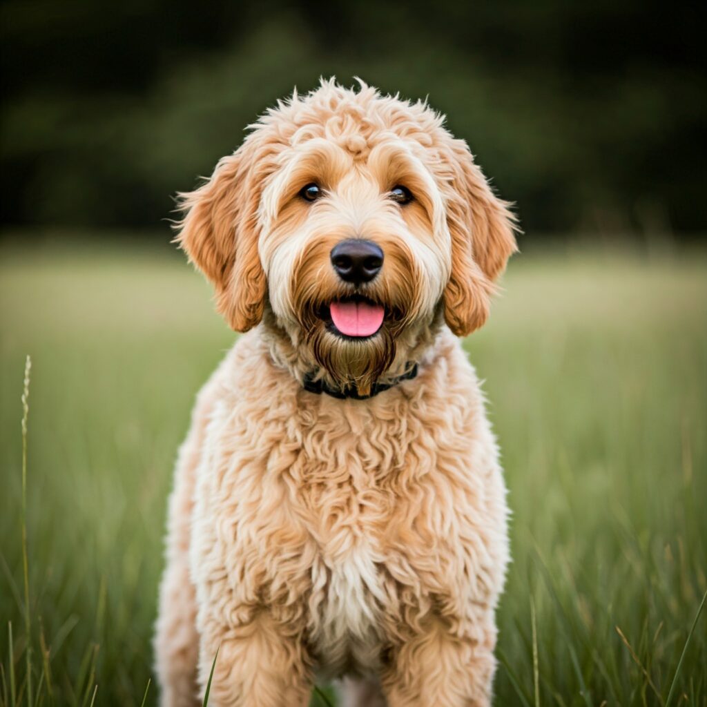 Goldendoodle is one of the mixed dog breeds