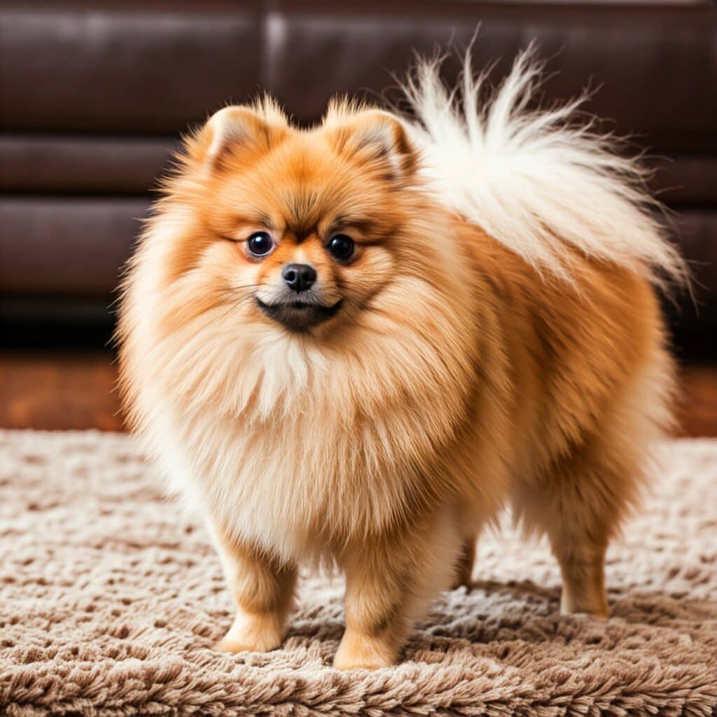 Pomeranian is one of the popular dog breed