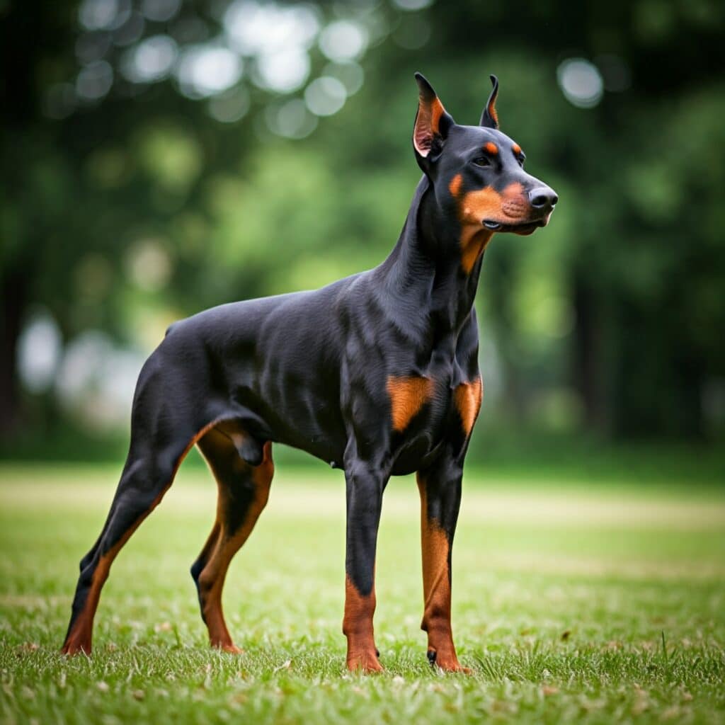 Doberman Pinscher
Dog for Protection
dog bodyguard