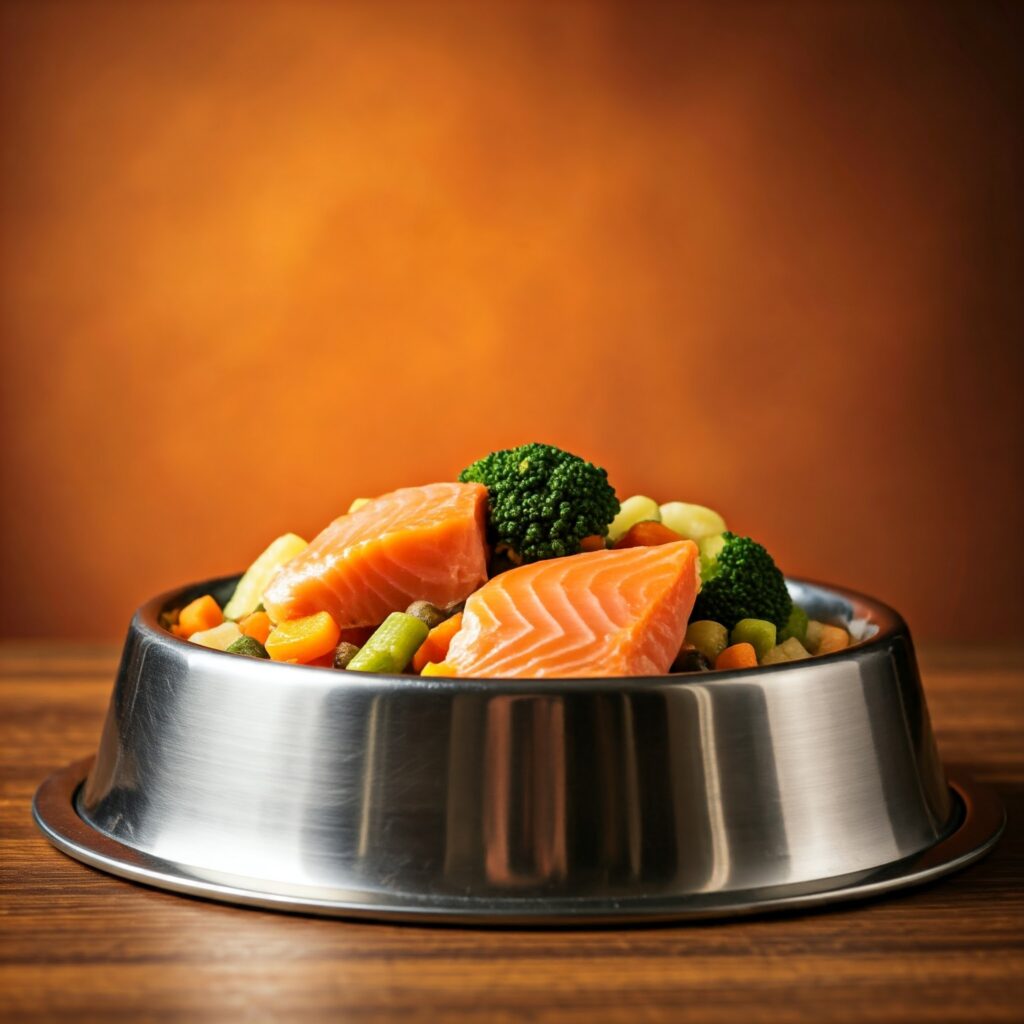 Salmon and Vegetable Medley