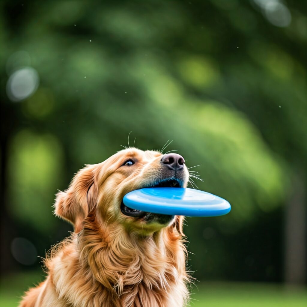 dog playing